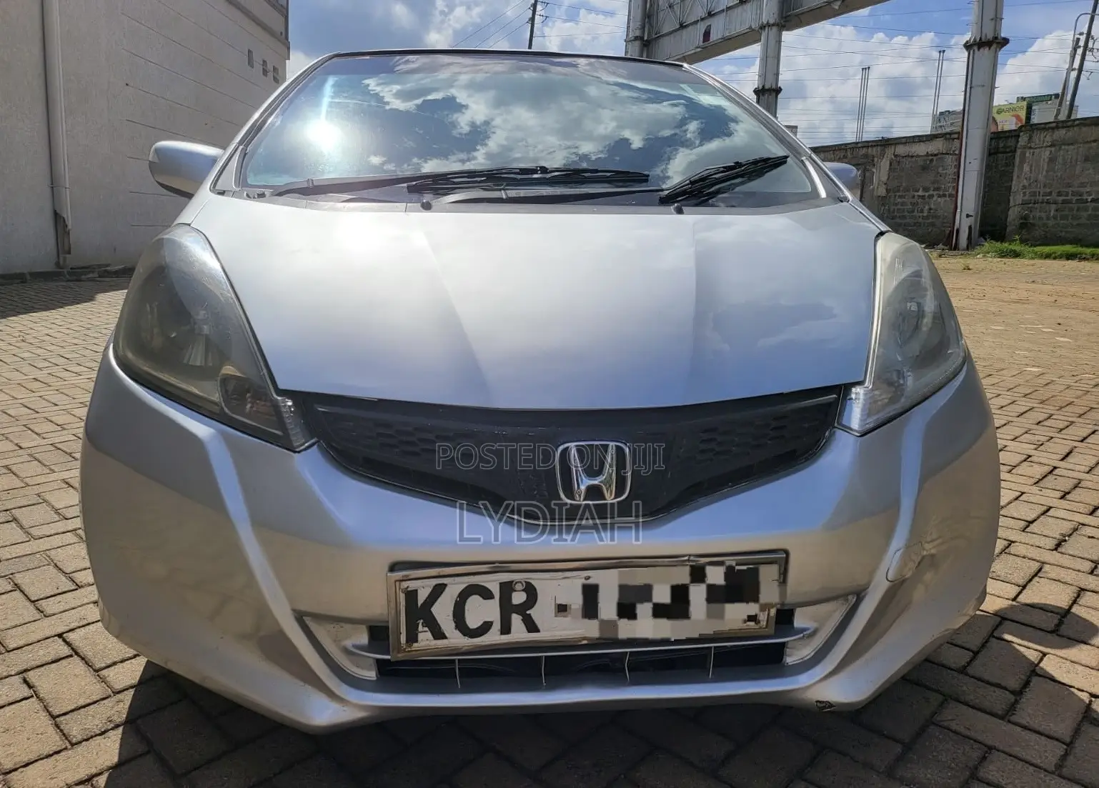 Honda Fit 2012 Silver
