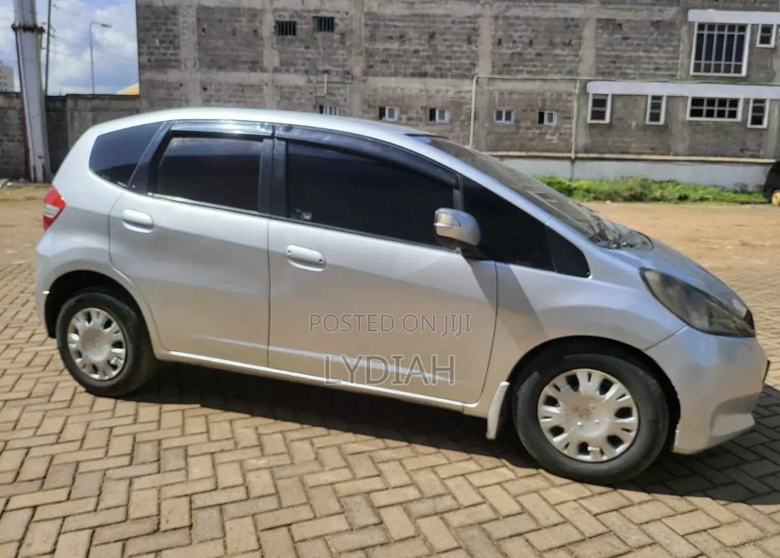 Honda Fit 2012 Silver