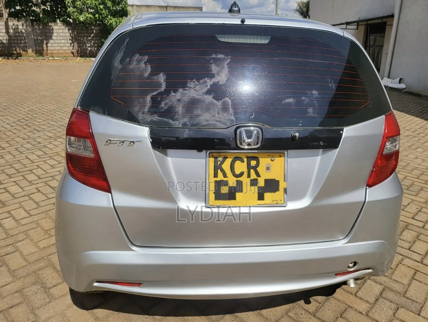 Honda Fit 2012 Silver