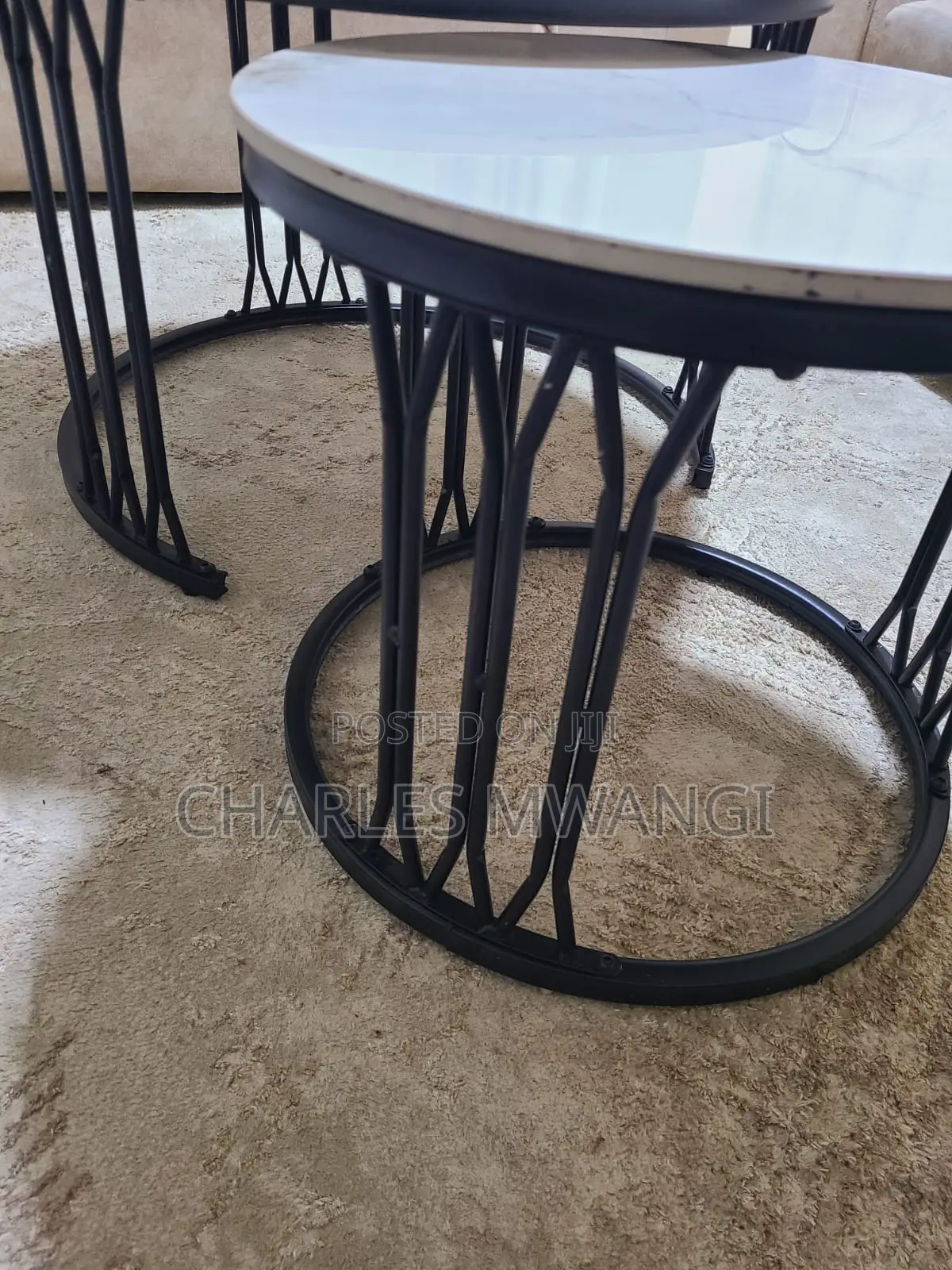 Marble Round Coffee Table