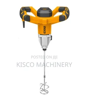 Ingco Mx214008 2-Speed Construction Mixer - 1400w/Paint Mixer