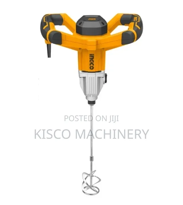 Ingco Mx214008 2-Speed Construction Mixer - 1400w/Paint Mixer