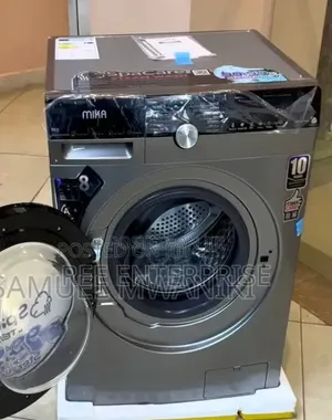 Mika Washing Machine, 8kg Wash and Spin , Inverter Motor, Front Load