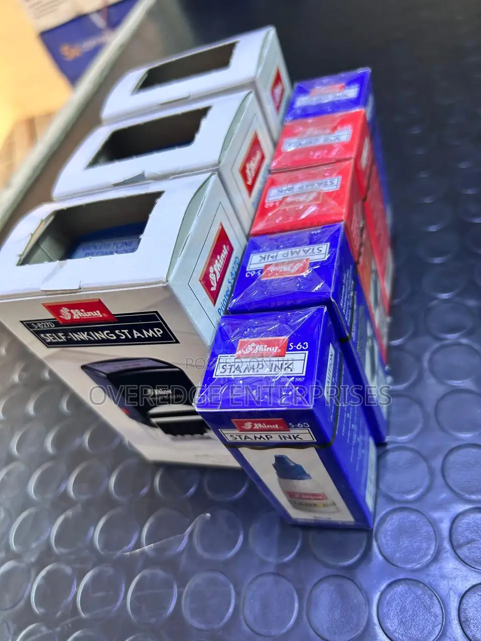 Self-Inking Stamps and Inks Available