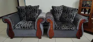 7 Seater Grey Sofa Set