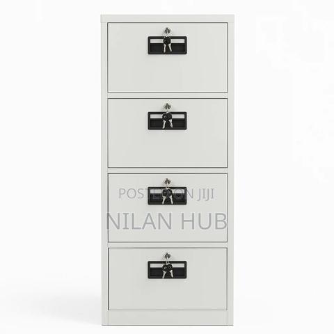 4 Drawer Lockable Filing Cabinet