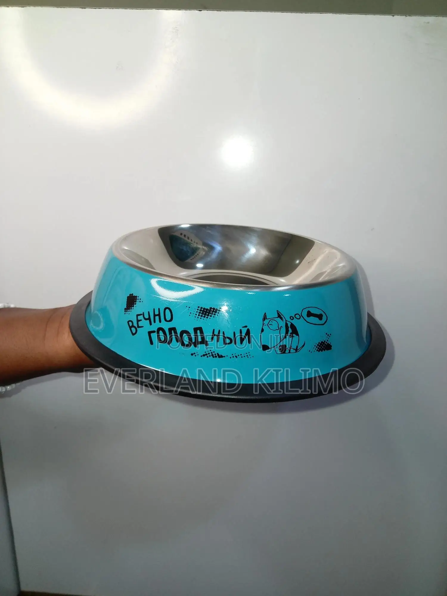 Stainless Pet Food Bowl - Small