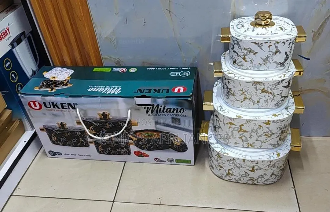 4pcs Milano Insulated Hotpot