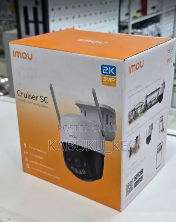 Imou Cruiser Sc 3mp Wifi Enabled Camera With Two Way Audio, Motion