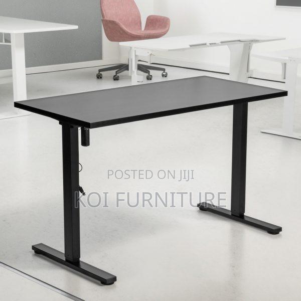 Office Desk; 1.2 Meters Mini Electrical Adjustable Office Table