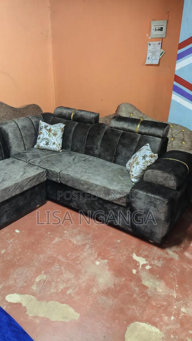 Elegant L-Shaped Sofa for Sale - thumbnail 3
