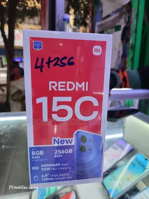 New Xiaomi Redmi 15C 4G 256 GB Black