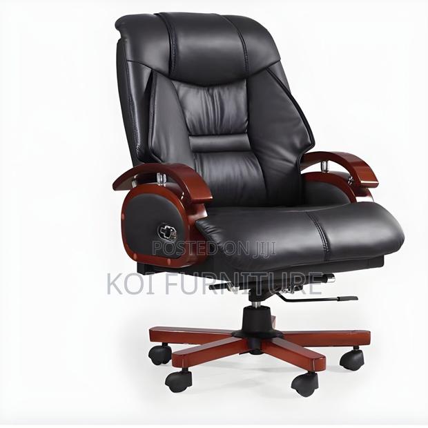 Office Chairs; Strong Leather Ceo Executive Office Chairs - thumbnail 9