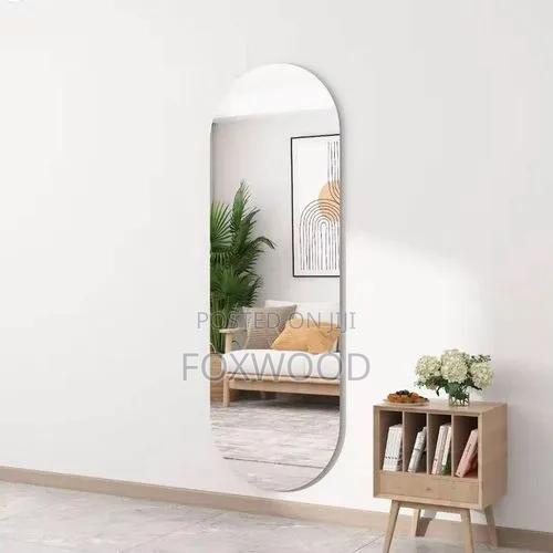 *Peel and Stick Unbreakable Mirror