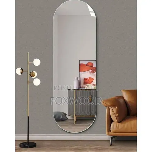 *Peel and Stick Unbreakable Mirror