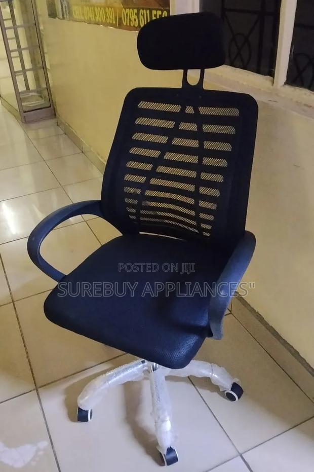 Executive Mesh Office Chair With Headrest - main view