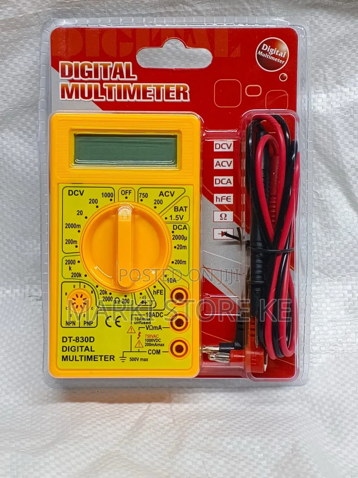 Digital Multimeter Dt-830d