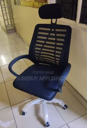 Modern Executive Mesh Office Chair With Headrest