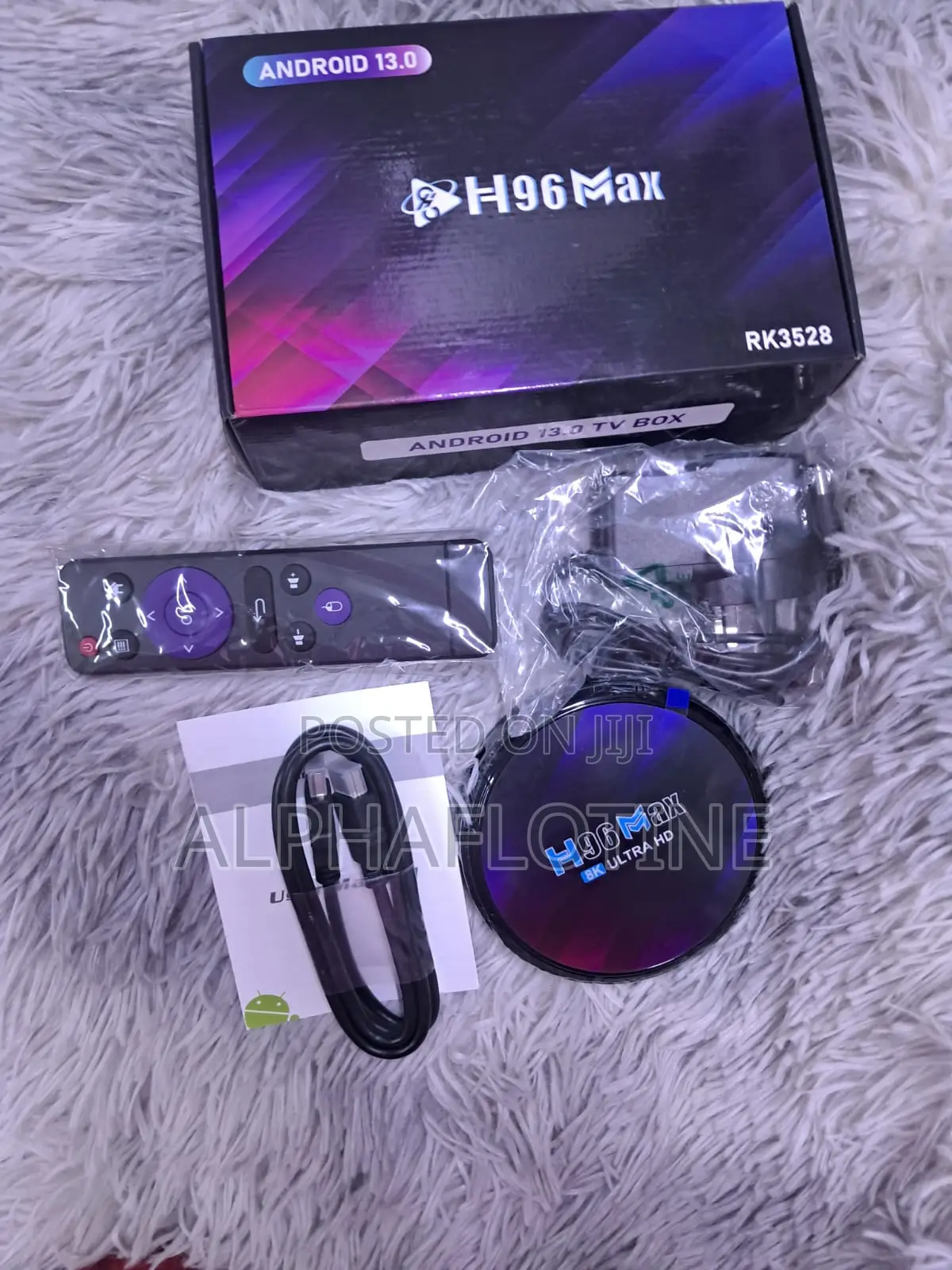 H96 Max Android 13 Media Player Tv Box