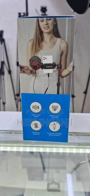 Boya by -Mm1 Univeraal Cardoid Microphone