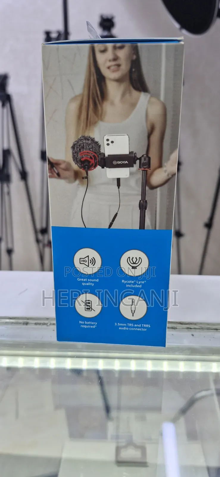 Boya by -Mm1 Univeraal Cardoid Microphone