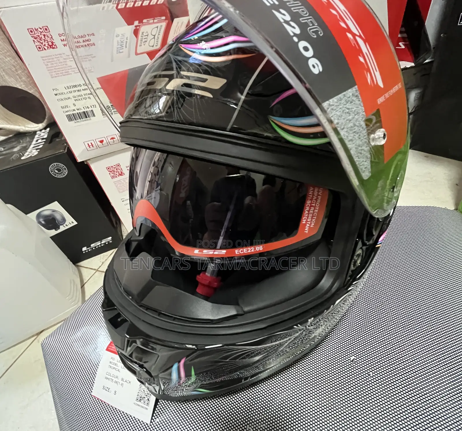 Motorcycle Helmet Ls2 Vector2 Super Deal Size: Xs