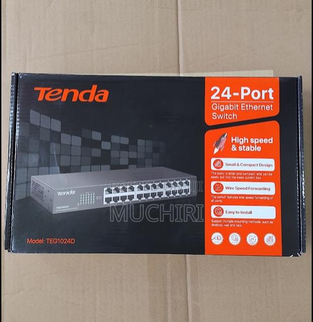 24 Port Gigabit Ethernet Switch Tenda