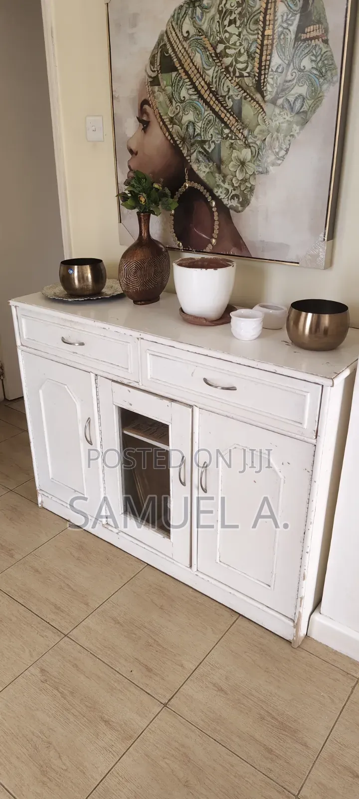 White Sideboard