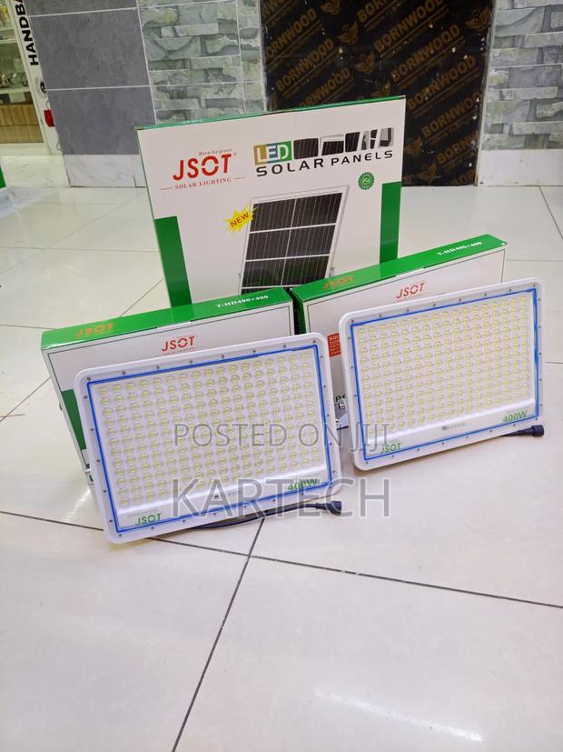 Jsot Twin High Power 400w+ 400w Solar Security Floodlight Lamp