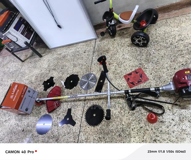 4 Stroke Brush Cutter Machine/Grass Cutter 8pcs Attachment Blades - thumbnail 3