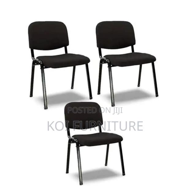 Office Chairs; Giantex Tosca Fabric Office Visitors Chairs - thumbnail 2