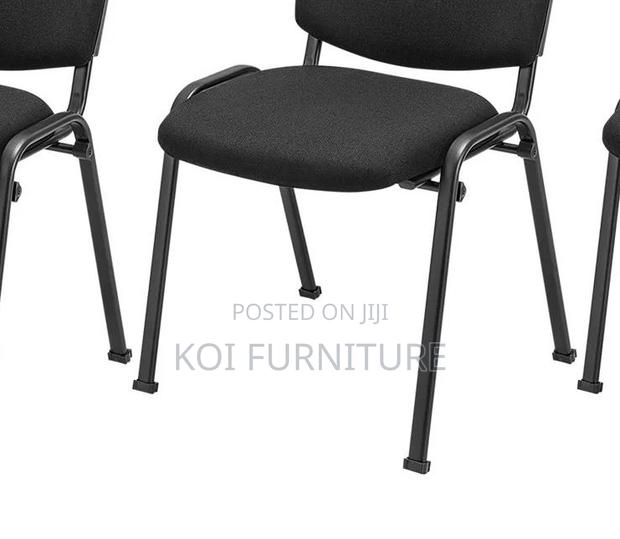 Office Chairs; Giantex Tosca Fabric Office Visitors Chairs - thumbnail 3
