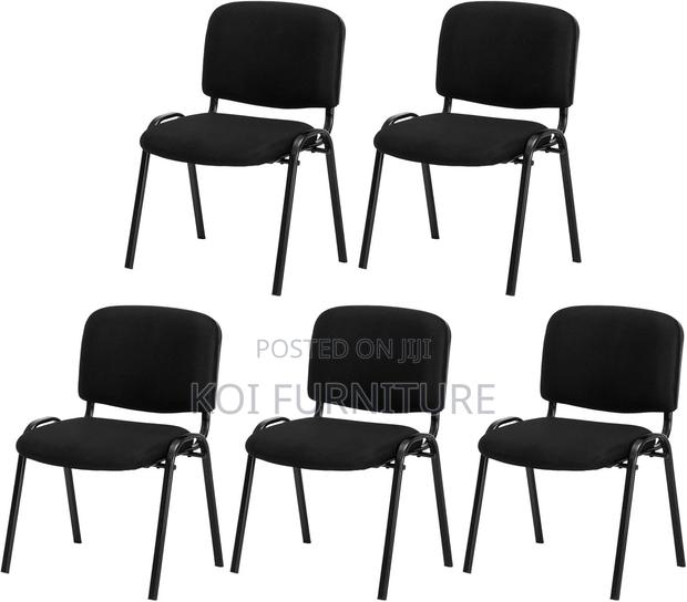 Office Chairs; Giantex Tosca Fabric Office Visitors Chairs - thumbnail 8
