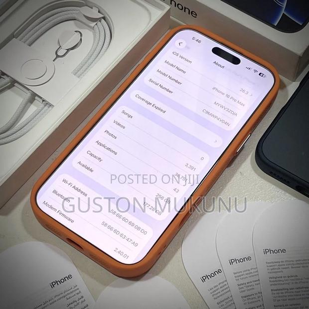 Apple iPhone 16 Pro Max 256 GB Black - thumbnail 6