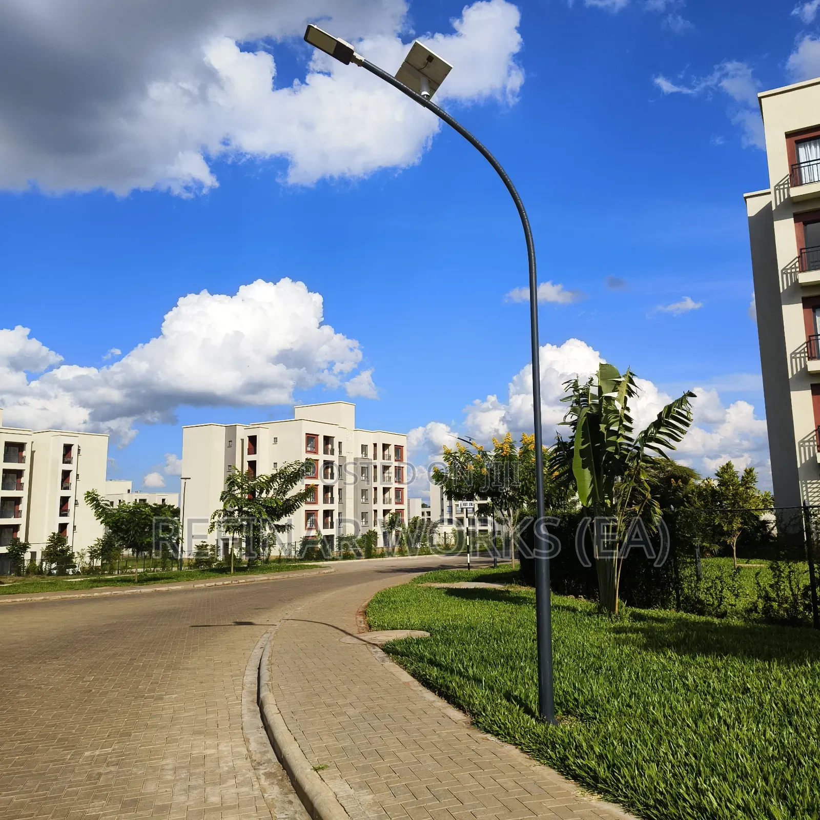 Custom Streetlight Poles – Fabrication Only