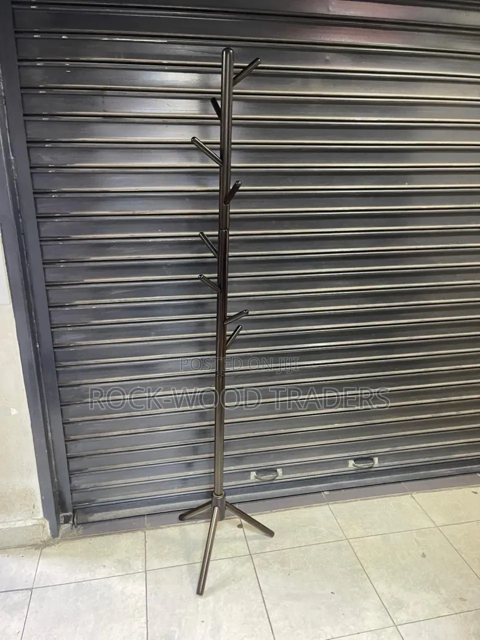 Bamboo Coat Hanger Stand