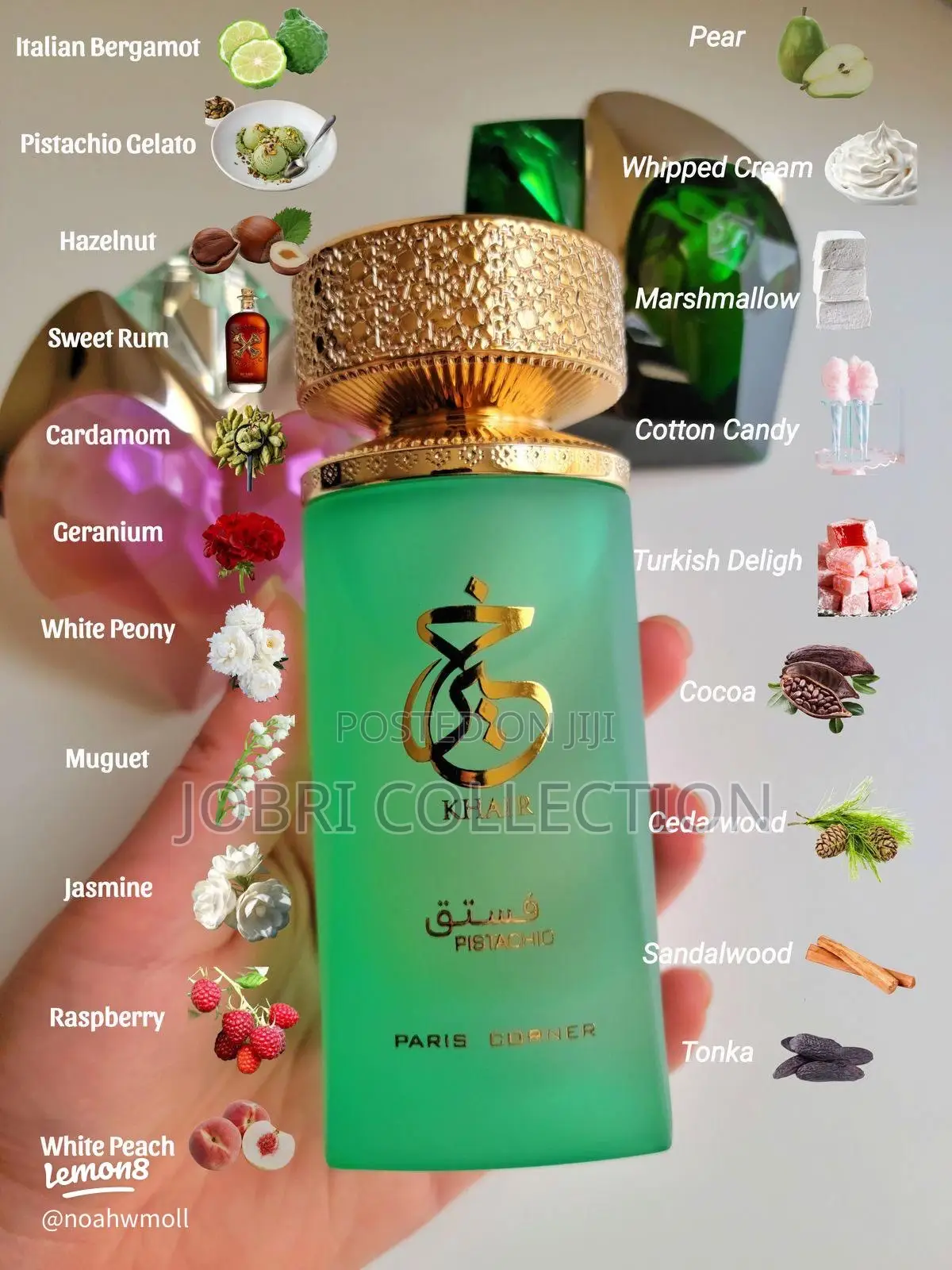 Khair Pistachio by Paris Corner Perfume /Fragrance Available