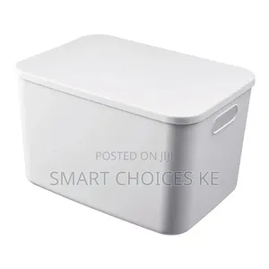 Large Size Modern Storage Basket With Lid