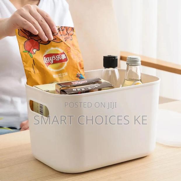 Large Size Modern Storage Basket With Lid - thumbnail 3
