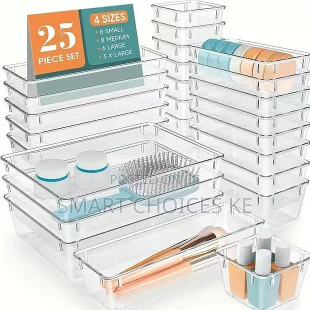 25 PCS Set Drawer Organizers