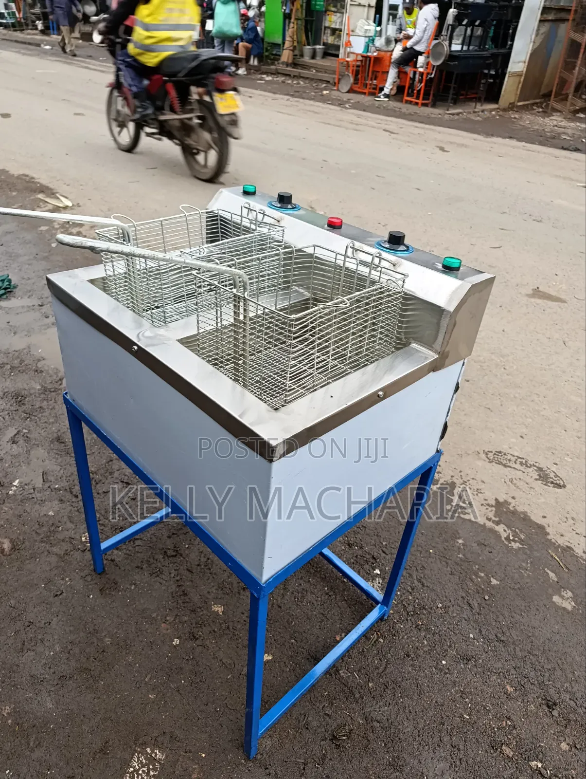 Double Fryer Double Chips,Banjia Fryes
