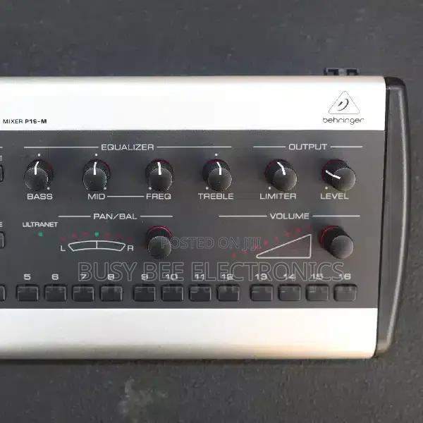 Behringer Powerplay P16-M 16 Channel Digital Personal Mixer - thumbnail 4