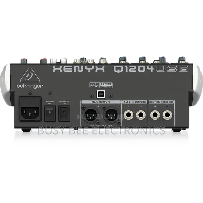 Behringer Q1204usb Premium 12-Input 2/2-Bus Mixer