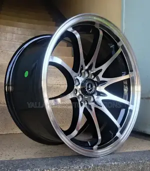 18 Inch Black Silver Rims | Stylish Alloy Wheels for Cars Suvs