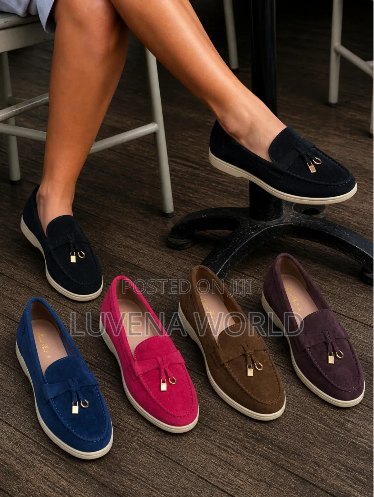 Suede (Eternal Love) Loafers