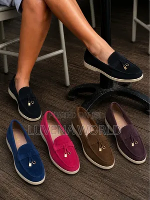 Suede (Eternal Love) Loafers