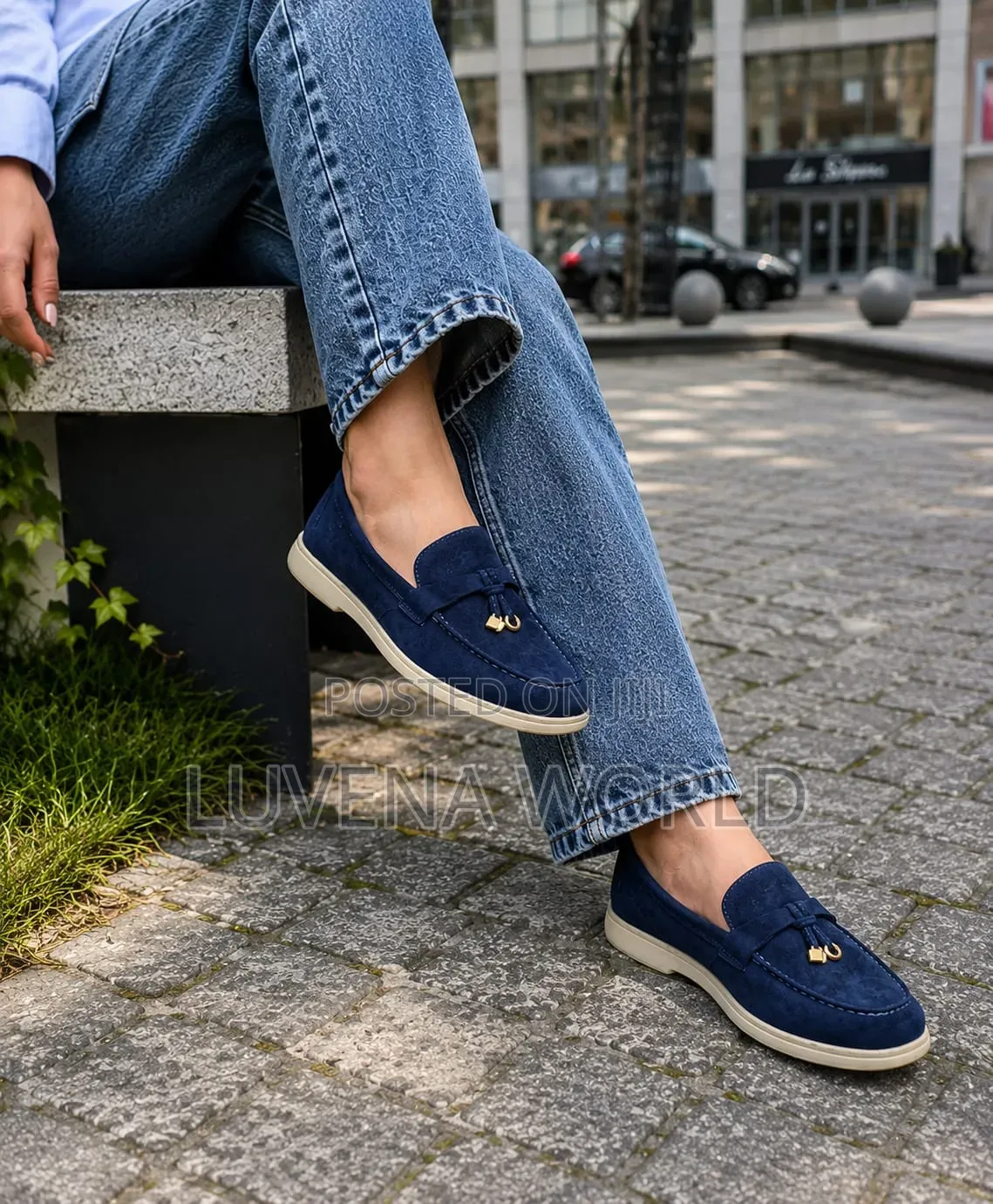Suede (Eternal Love) Loafers