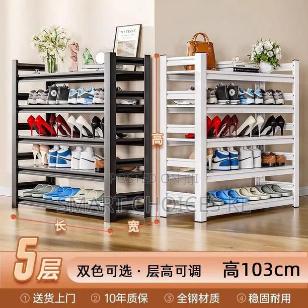 Metallic Shoe Rack - thumbnail 2