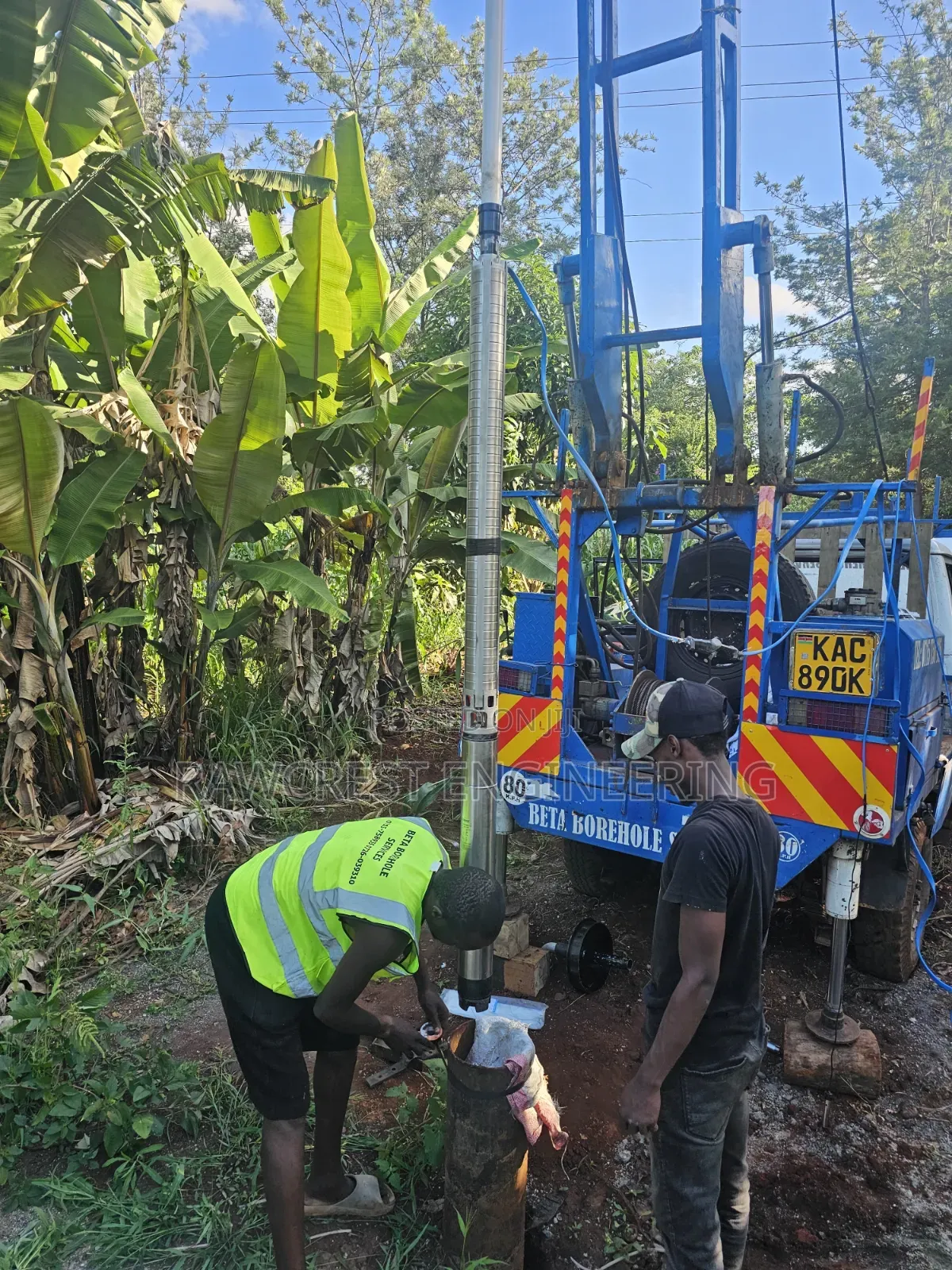 Borehole Water Pump Installation