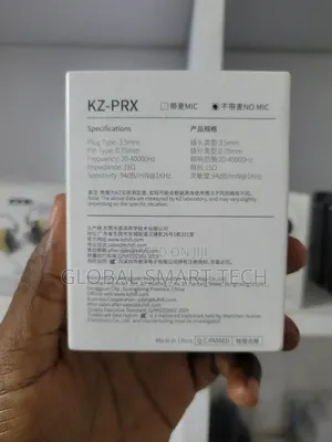 Kz PRX Planar Hifi Bass Iem Earphones With Replaceable Cable